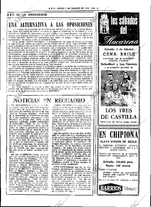 ABC SEVILLA 03-02-1977 página 35