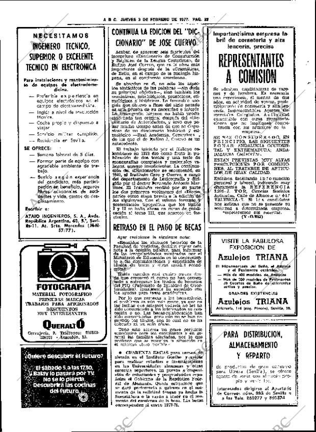 ABC SEVILLA 03-02-1977 página 36
