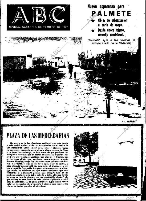 ABC SEVILLA 05-02-1977 página 1