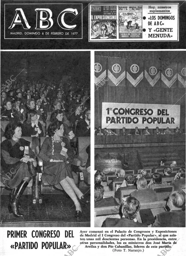 ABC MADRID 06-02-1977 página 1