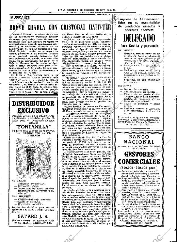 ABC SEVILLA 08-02-1977 página 63