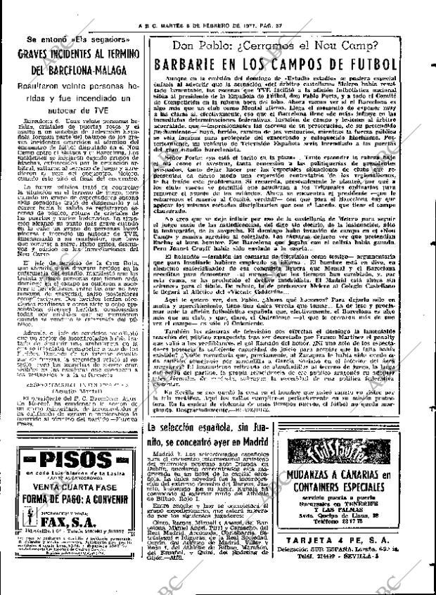 ABC SEVILLA 08-02-1977 página 67