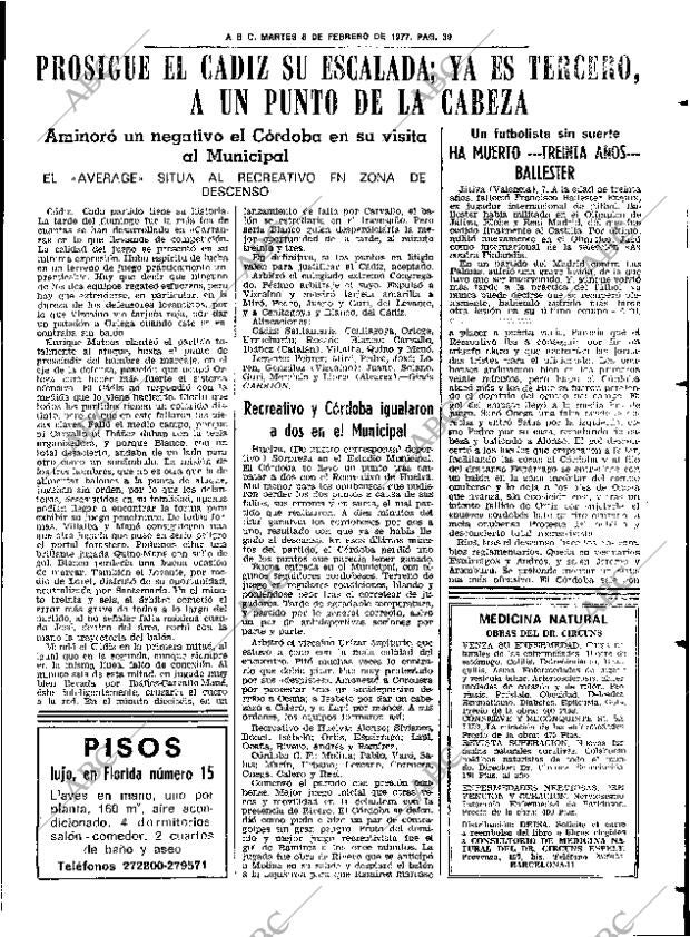 ABC SEVILLA 08-02-1977 página 69