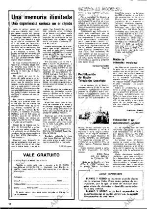 BLANCO Y NEGRO MADRID 09-02-1977 página 12