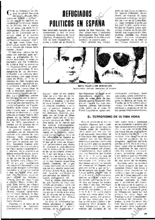 BLANCO Y NEGRO MADRID 09-02-1977 página 21