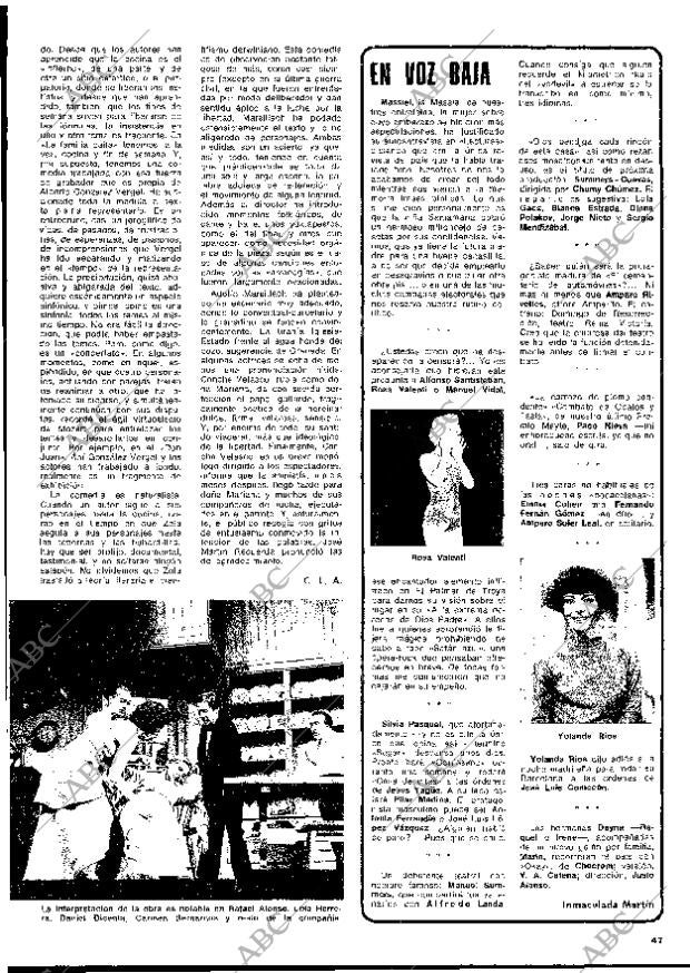 BLANCO Y NEGRO MADRID 09-02-1977 página 47