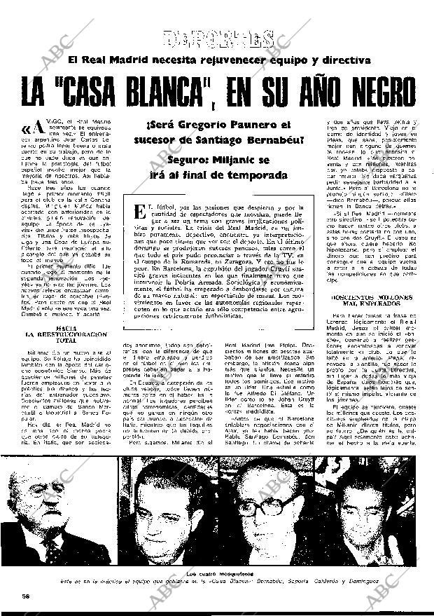 BLANCO Y NEGRO MADRID 09-02-1977 página 58