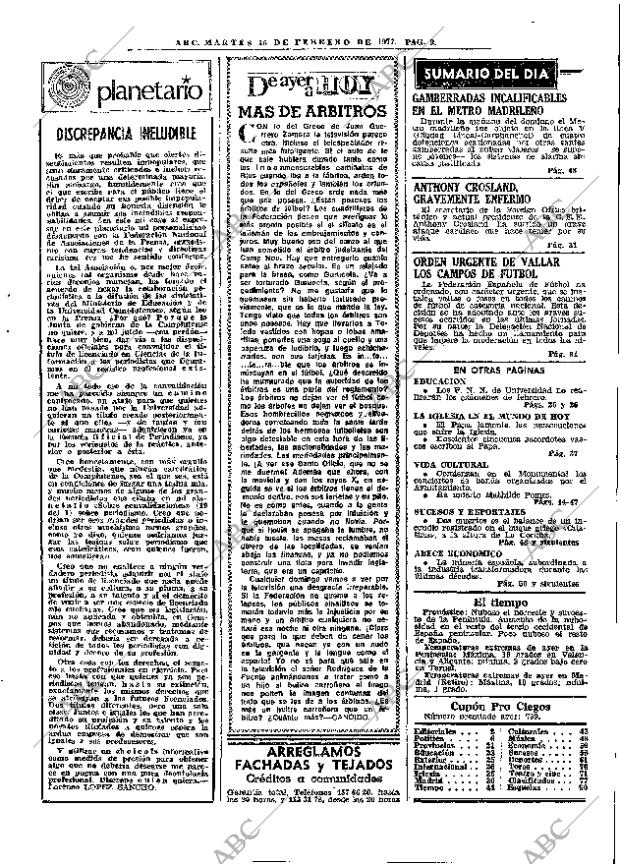 ABC MADRID 15-02-1977 página 25