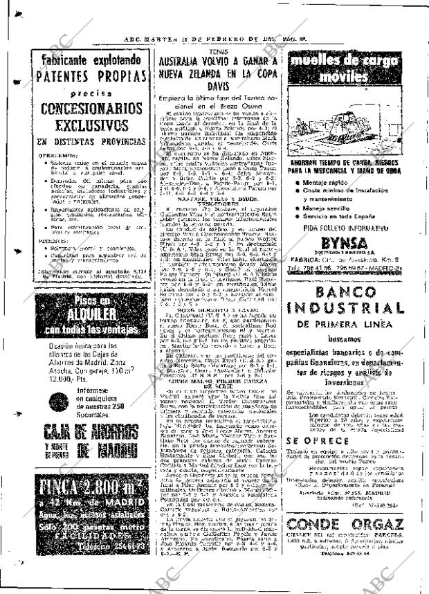 ABC MADRID 15-02-1977 página 84