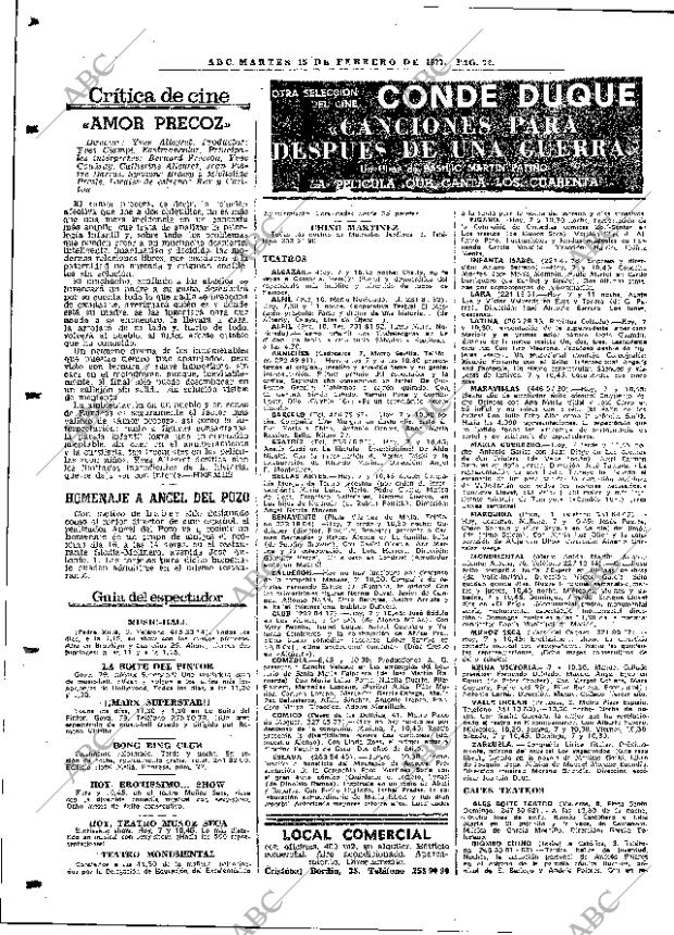 ABC MADRID 15-02-1977 página 88
