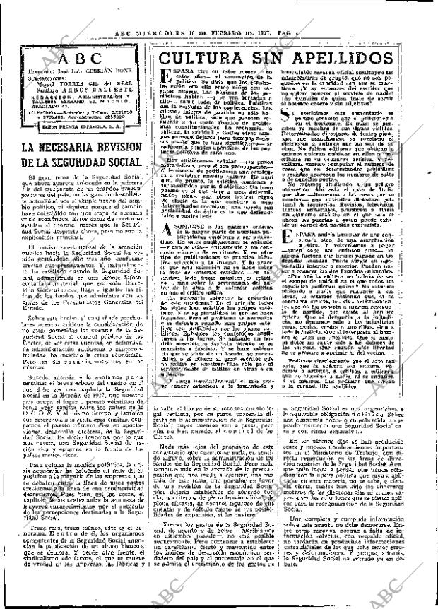 ABC MADRID 16-02-1977 página 14