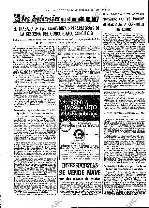 ABC MADRID 16-02-1977 página 39