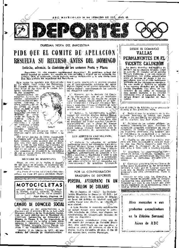 ABC MADRID 16-02-1977 página 60