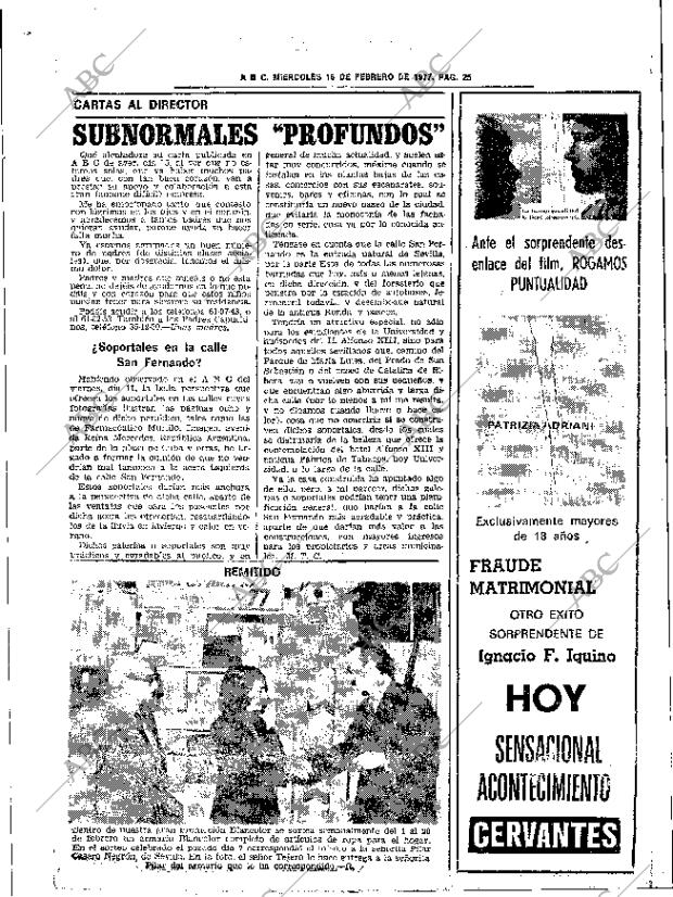 ABC SEVILLA 16-02-1977 página 39
