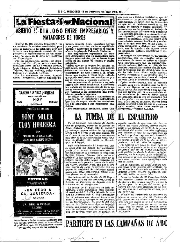 ABC SEVILLA 16-02-1977 página 40