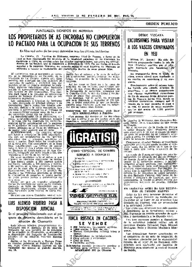 ABC MADRID 18-02-1977 página 25