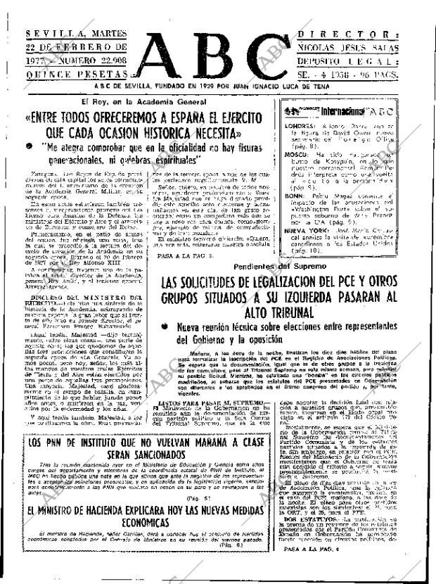 ABC SEVILLA 22-02-1977 página 31