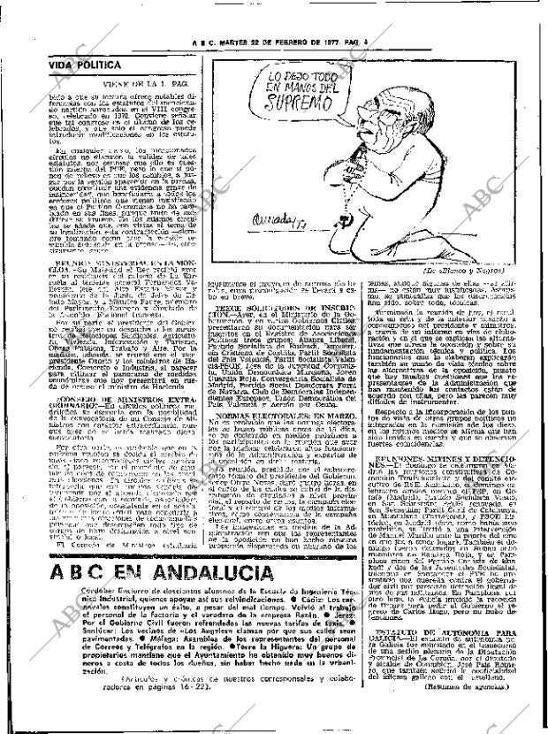 ABC SEVILLA 22-02-1977 página 34