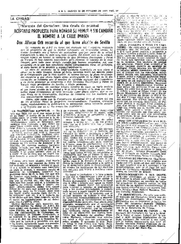 ABC SEVILLA 22-02-1977 página 57