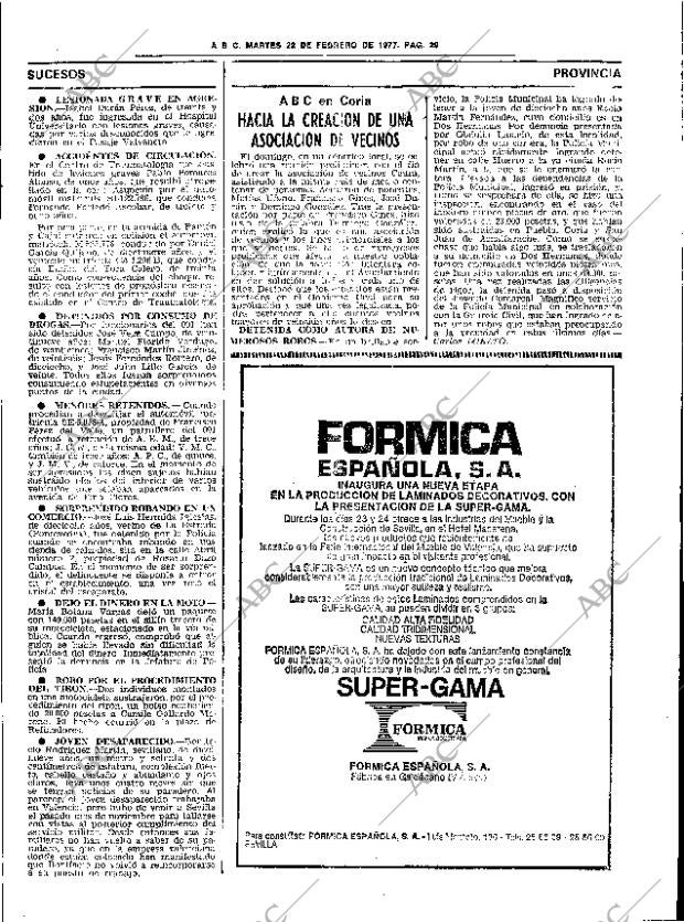 ABC SEVILLA 22-02-1977 página 59