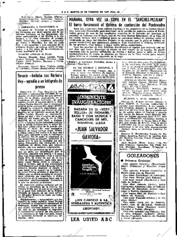 ABC SEVILLA 22-02-1977 página 70