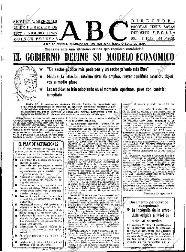ABC SEVILLA 23-02-1977 página 15