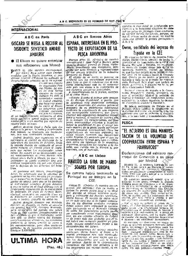 ABC SEVILLA 23-02-1977 página 22