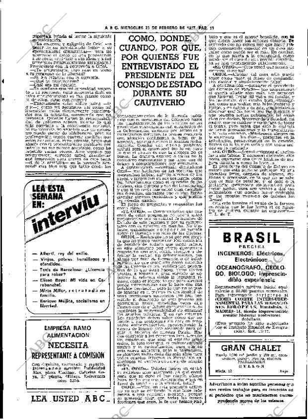 ABC SEVILLA 23-02-1977 página 25