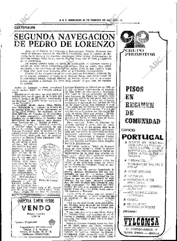 ABC SEVILLA 23-02-1977 página 29