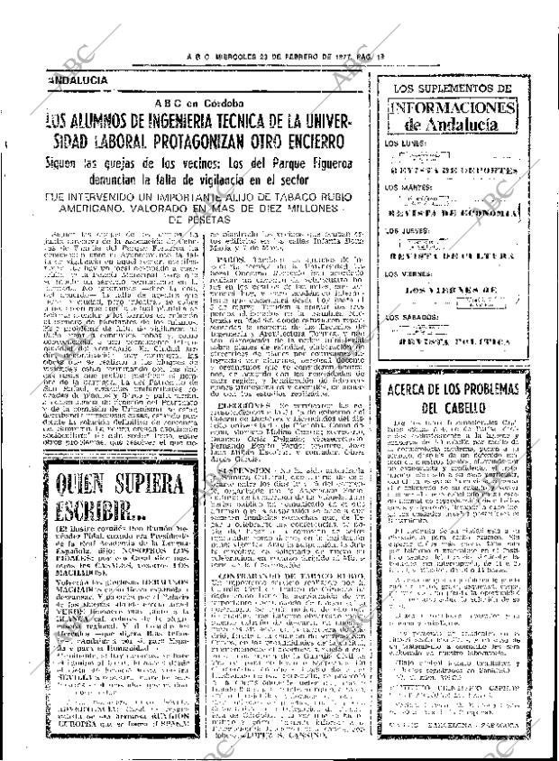 ABC SEVILLA 23-02-1977 página 33