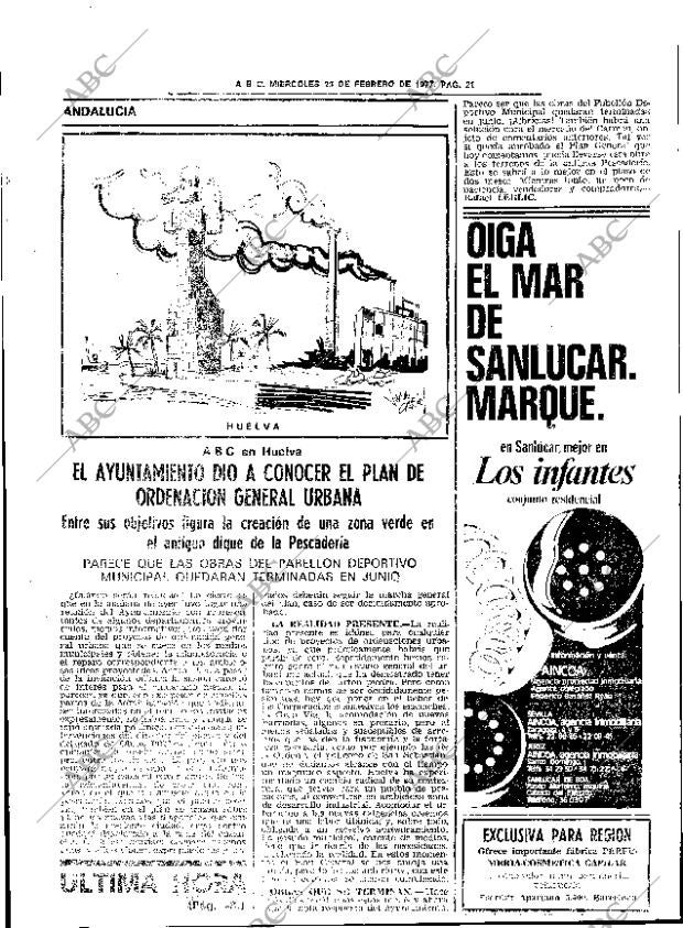ABC SEVILLA 23-02-1977 página 35