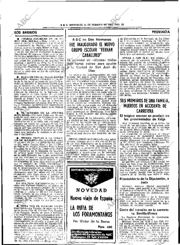 ABC SEVILLA 23-02-1977 página 40