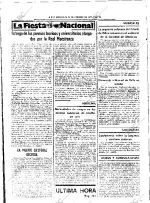 ABC SEVILLA 23-02-1977 página 44