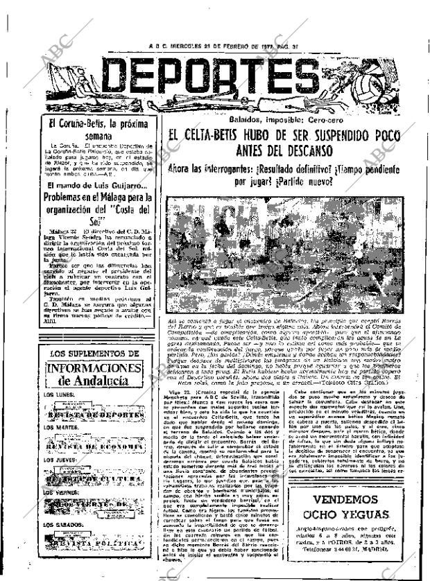 ABC SEVILLA 23-02-1977 página 45