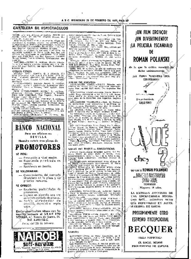 ABC SEVILLA 23-02-1977 página 51