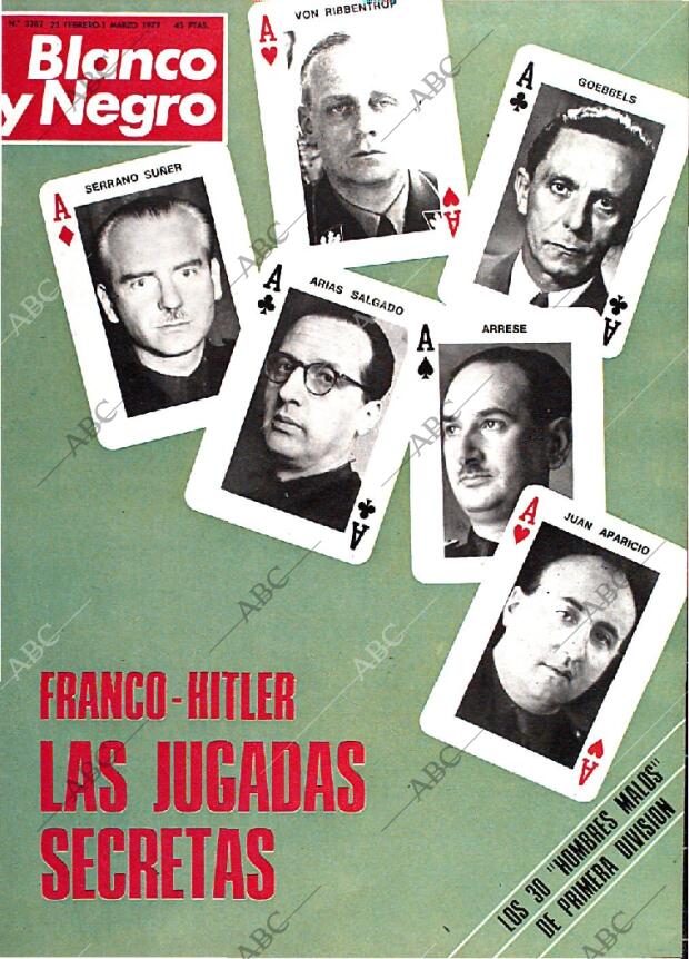 BLANCO Y NEGRO MADRID 23-02-1977 página 1