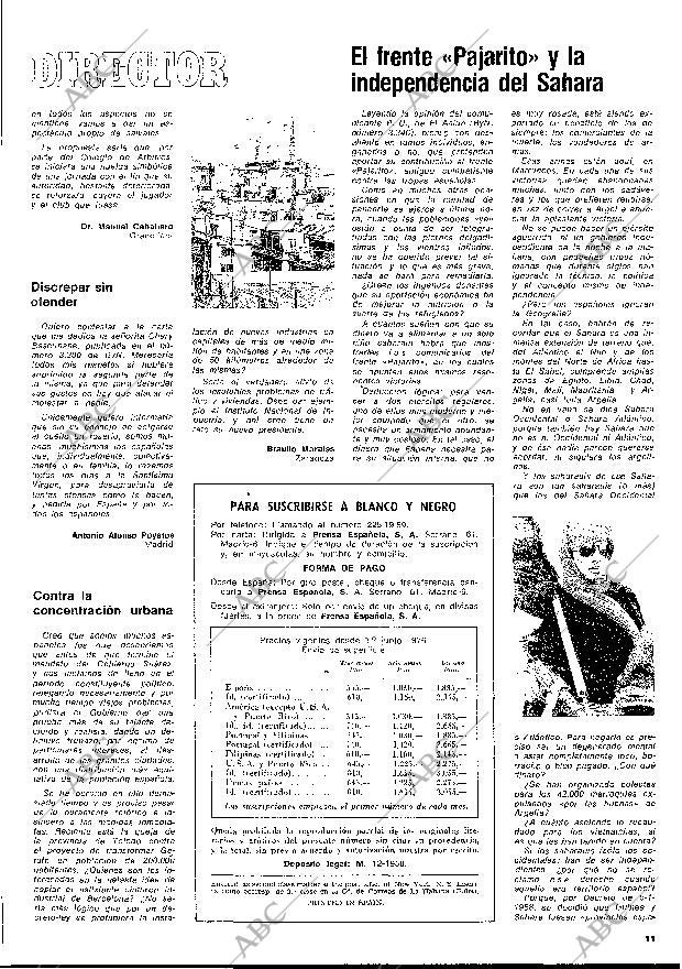 BLANCO Y NEGRO MADRID 23-02-1977 página 11