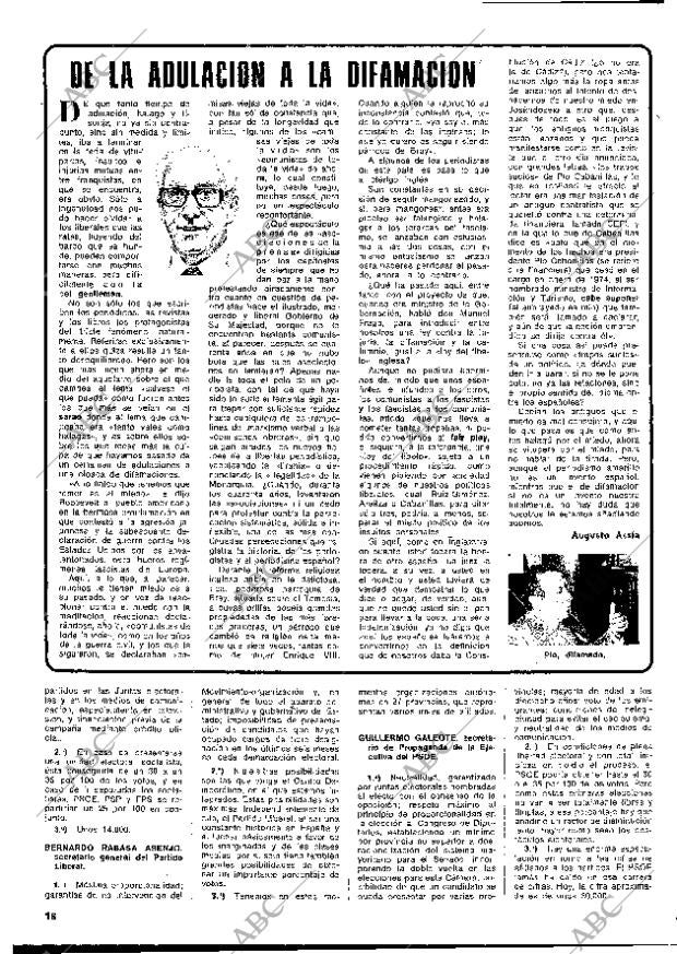 BLANCO Y NEGRO MADRID 23-02-1977 página 18