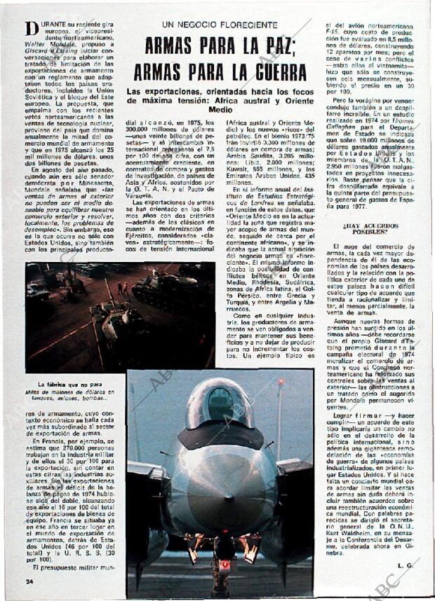 BLANCO Y NEGRO MADRID 23-02-1977 página 34