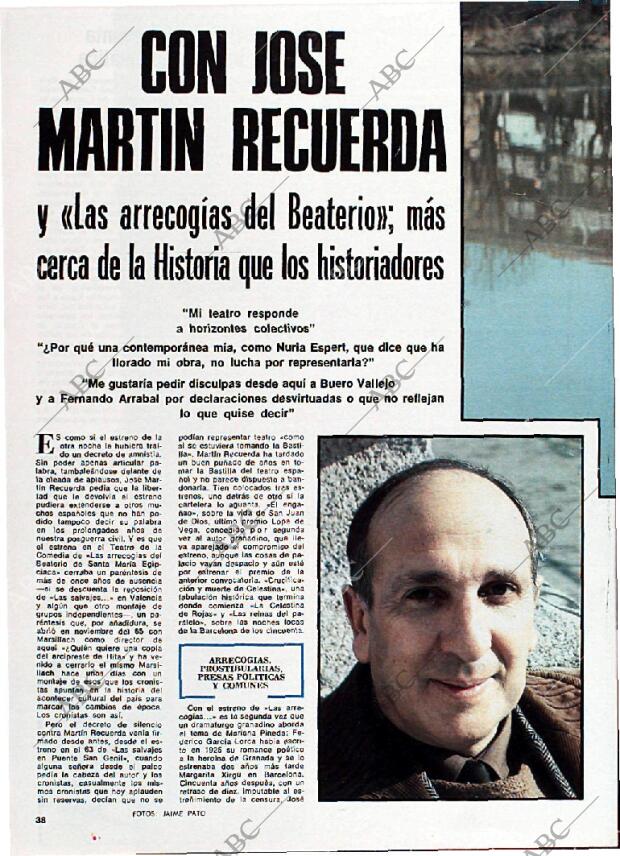 BLANCO Y NEGRO MADRID 23-02-1977 página 38