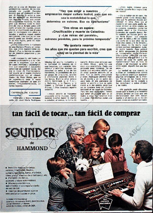 BLANCO Y NEGRO MADRID 23-02-1977 página 40