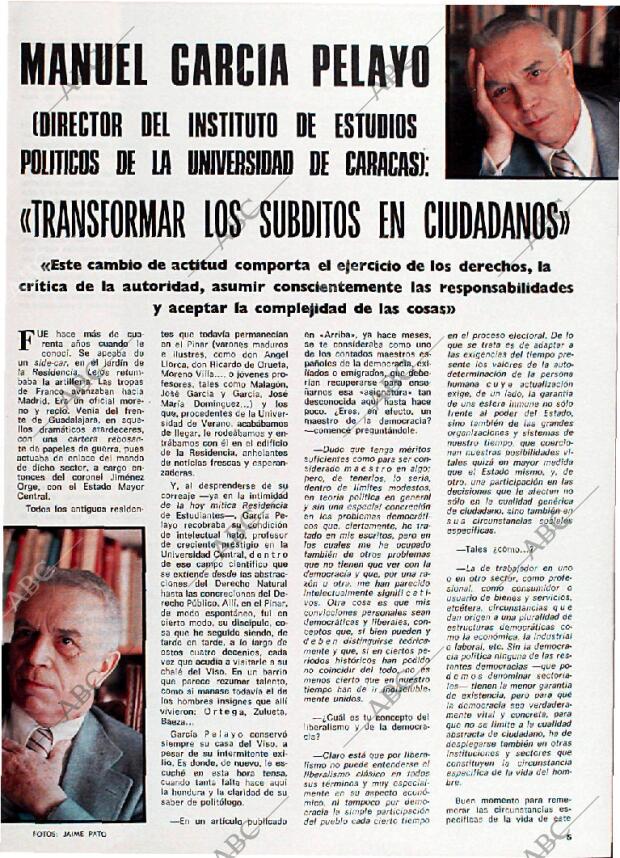 BLANCO Y NEGRO MADRID 23-02-1977 página 5