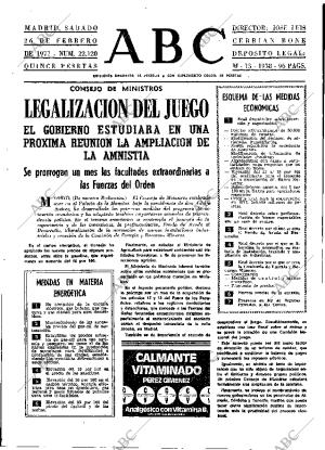 ABC MADRID 26-02-1977 página 13