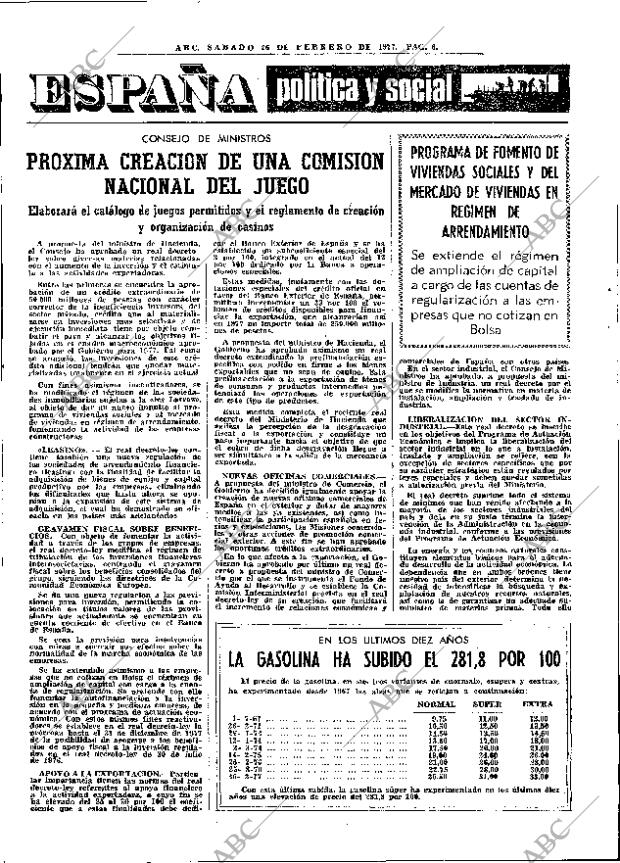 ABC MADRID 26-02-1977 página 18
