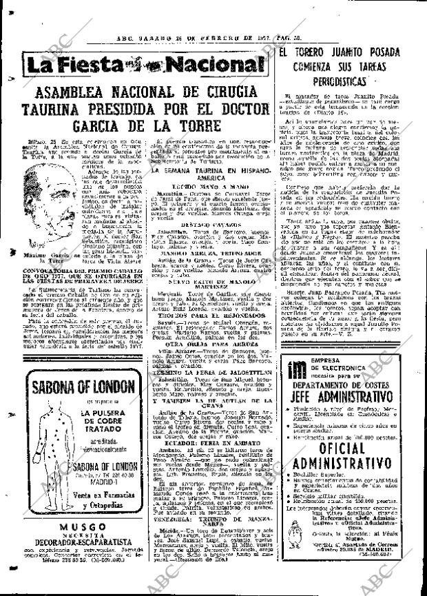 ABC MADRID 26-02-1977 página 62