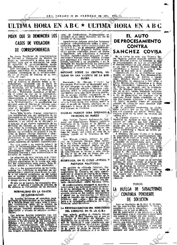 ABC MADRID 26-02-1977 página 83