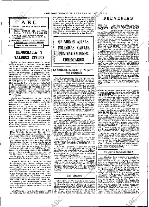 ABC MADRID 27-02-1977 página 14