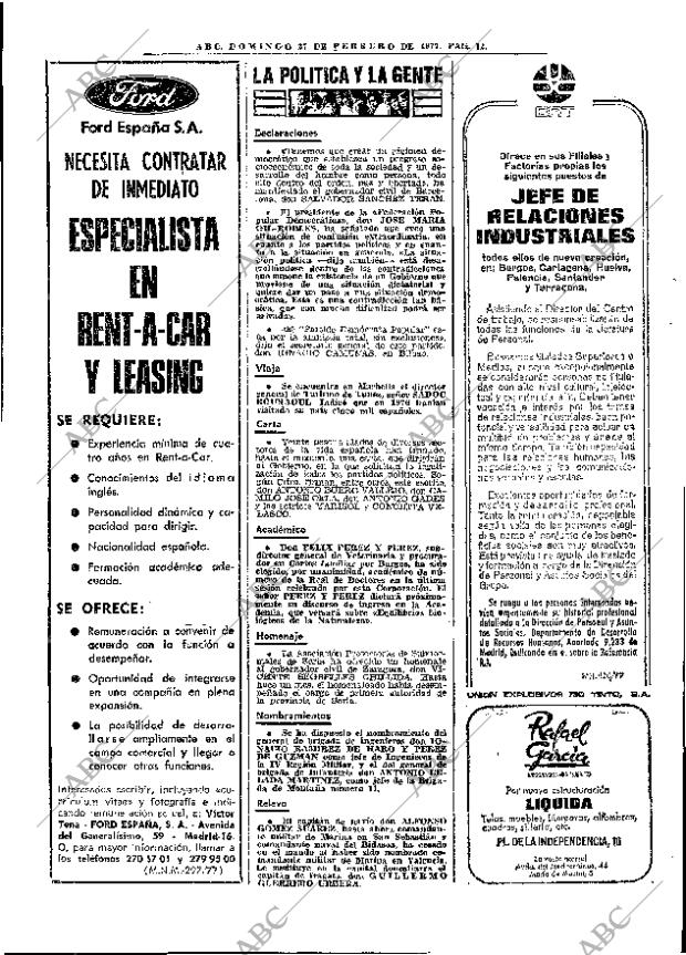 ABC MADRID 27-02-1977 página 24