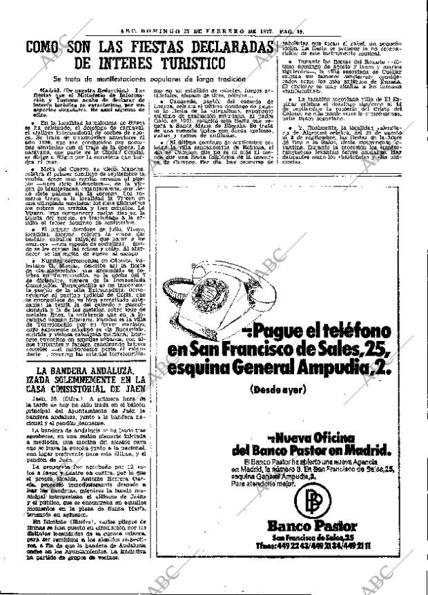ABC MADRID 27-02-1977 página 31