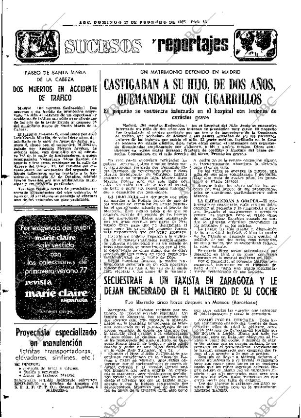 ABC MADRID 27-02-1977 página 68
